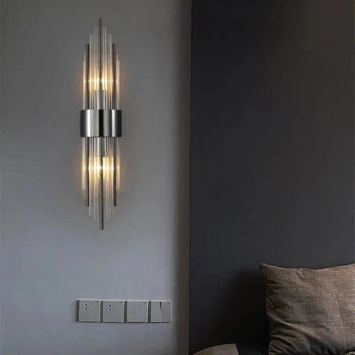 Wall Light | Crystal & Gold Finish | LED Included