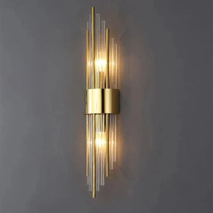 Wall Light | Crystal & Gold Finish | LED Included