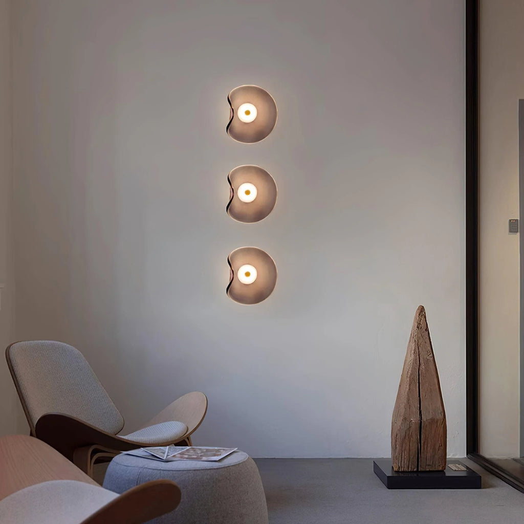 Wall Light | Glass Body & Integrated LED 3000K | 25 cm Diameter