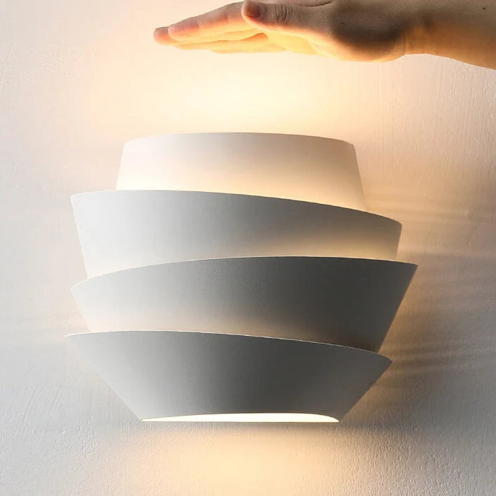 Wall Light | Iron Scandinavian Design & Double Light Points
