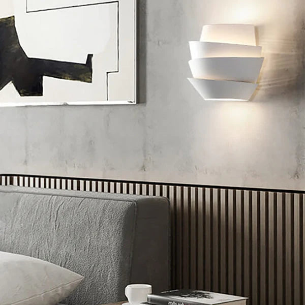 Wall Light | Iron Scandinavian Design & Double Light Points