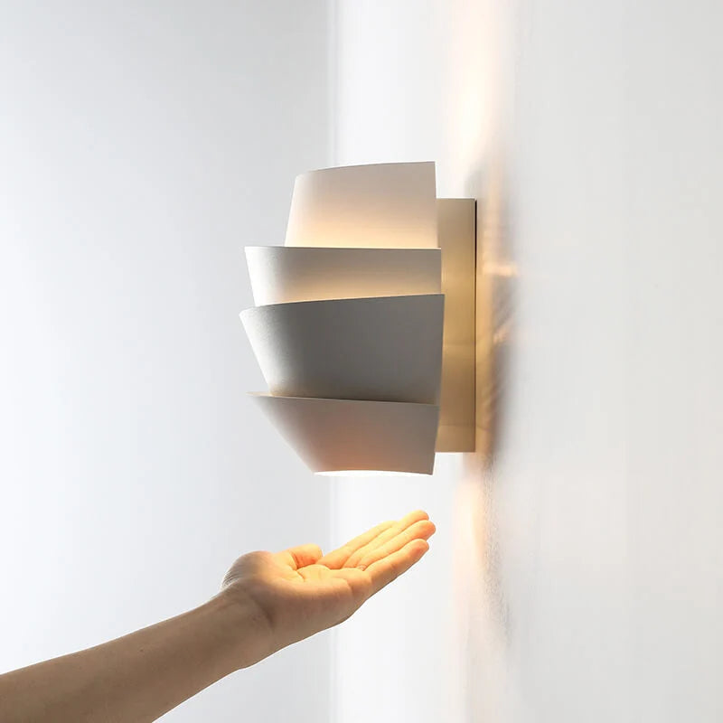 Wall Light | Iron Scandinavian Design & Double Light Points