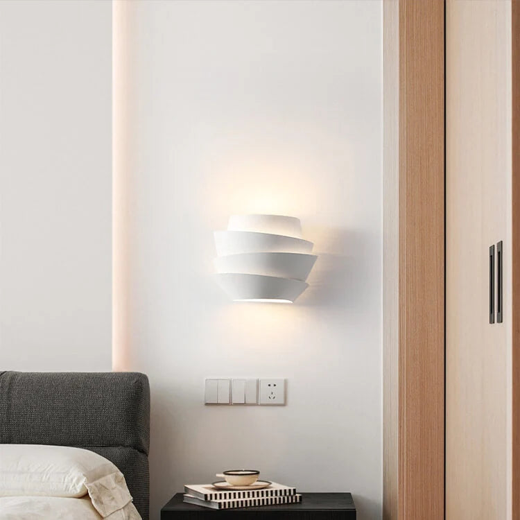 Wall Light | Iron Scandinavian Design & Double Light Points