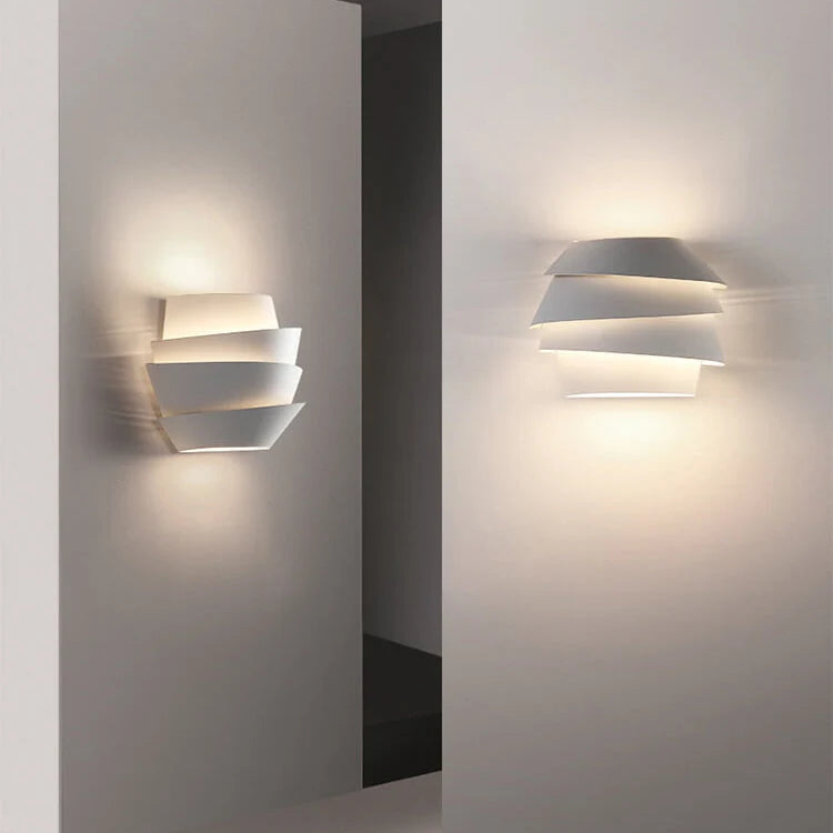Wall Light | Iron Scandinavian Design & Double Light Points