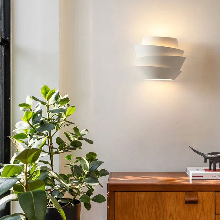 Wall Light | Iron Scandinavian Design & Double Light Points