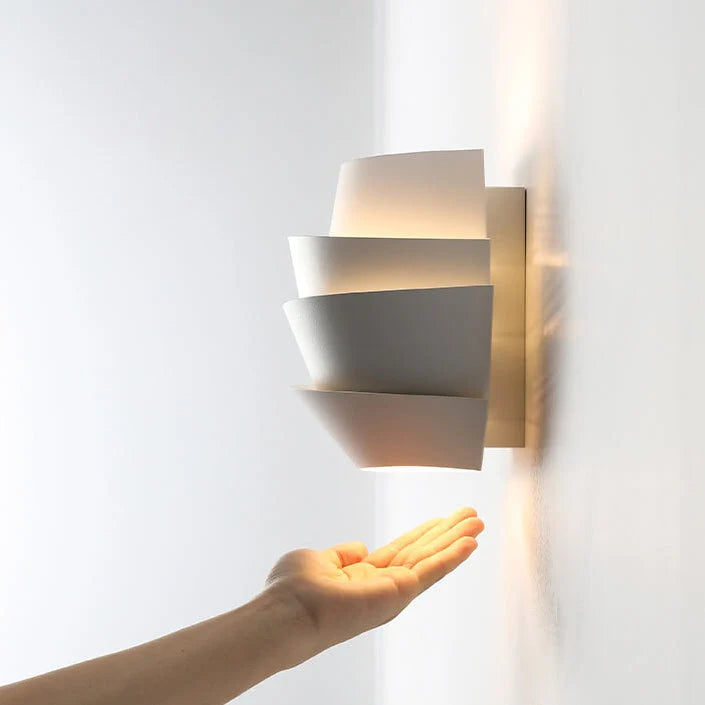 Wall Light | Iron Scandinavian Design & Double Light Points