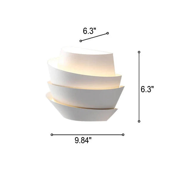 Wall Light | Iron Scandinavian Design & Double Light Points
