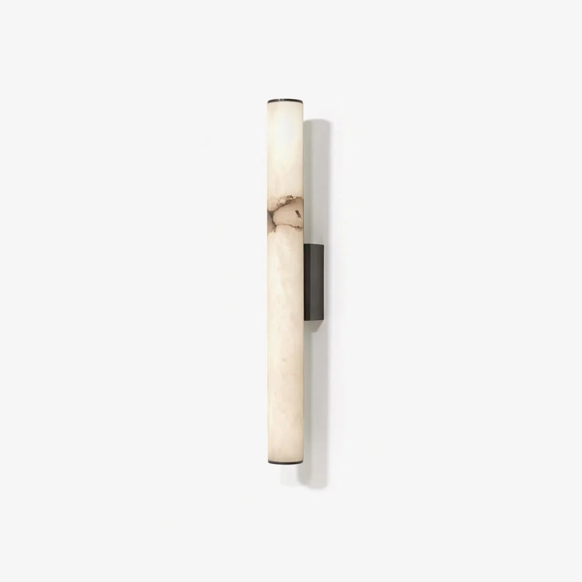 Wall Light | Marble-Effect & Copper Trim | Warm White LED