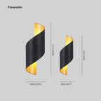 Wall Light | Metal & Acrylic Warm 3000K LED