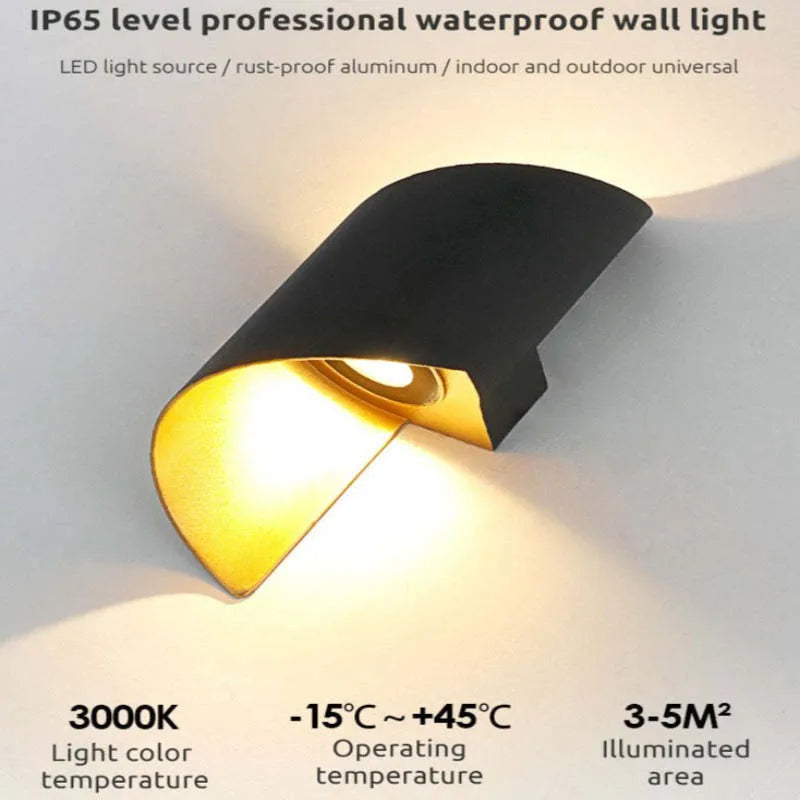 Wall Light | Metal & Acrylic Warm 3000K LED