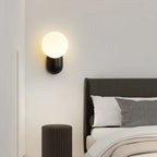 Wall Light | Round Resin & Glass Dimmable & Three-Color
