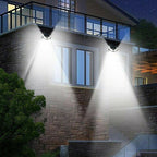 Wall Light | Solar & Motion Sensor | 100 LEDs