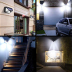 Wall Light | Solar & Motion Sensor | 100 LEDs