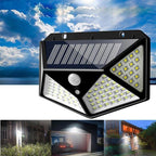 Wall Light | Solar & Motion Sensor | 100 LEDs