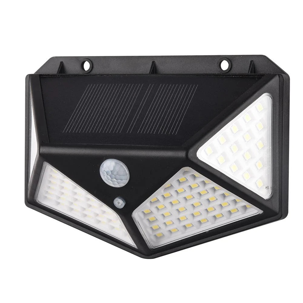 Wall Light | Solar & Motion Sensor | 100 LEDs