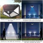Wall Light | Solar & Motion Sensor | 100 LEDs