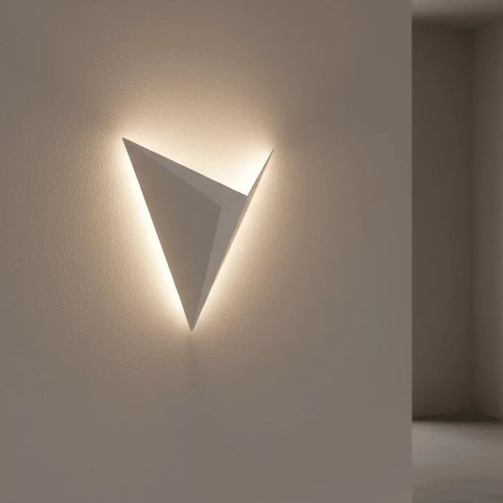 Wall Light | Triangle Design & Integrated LED