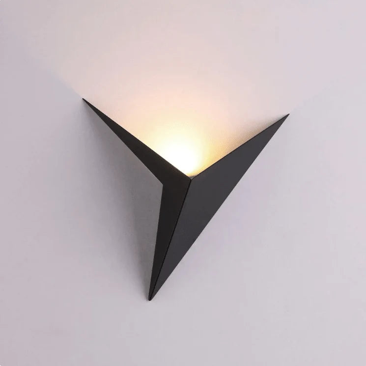 Wall Light | Triangle Design & Integrated LED