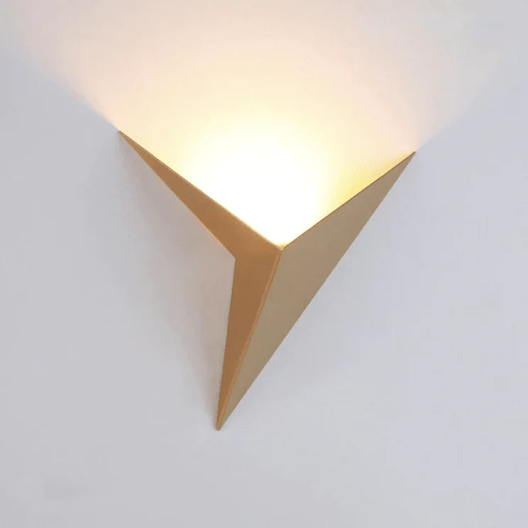 Wall Light | Triangle Design & Integrated LED