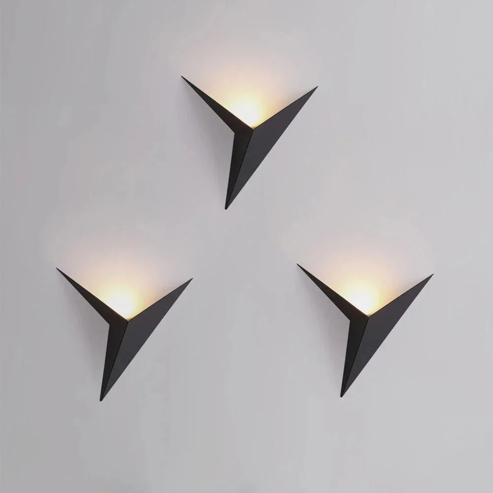 Wall Light | Triangle Design & Integrated LED
