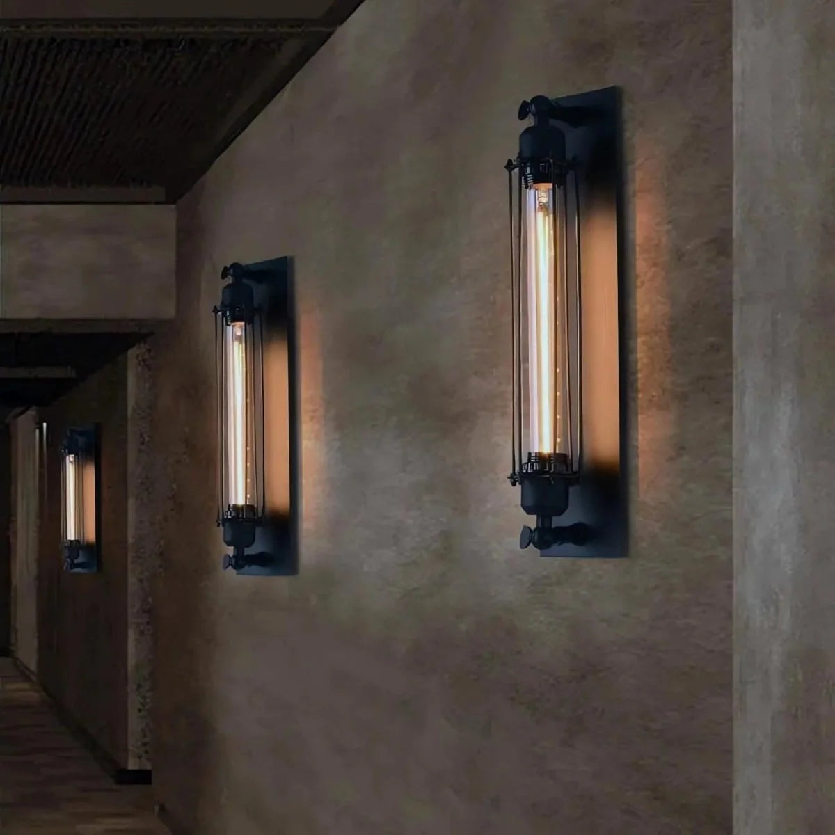 Wall Light | Vintage LED Warm Ambient | 45 x 15 cm