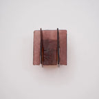Wall Light | Wine-Red Glass & Gold Metal | Ceiling & Wall Mount