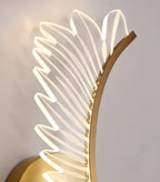 Wall Light | Wing-Shaped LED Gold Finish
