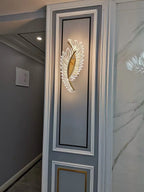 Wall Light | Wing-Shaped LED Gold Finish