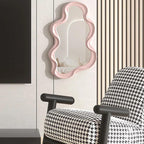 Wall Mirror | Cloud-Shaped & Durable ABS | 26 x 41 cm