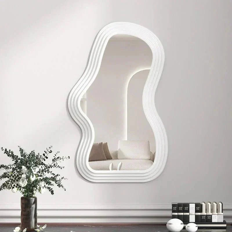Wall Mirror | Cloud-Shaped & Durable ABS | 26 x 41 cm