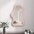 Wall Mirror | Cloud-Shaped & Durable ABS | 26 x 41 cm