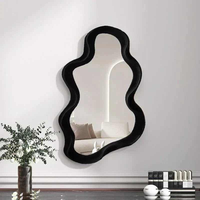 Wall Mirror | Cloud-Shaped & Durable ABS | 26 x 41 cm