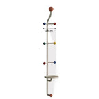 Wall-Mounted Coat Rack | Nordic Design & Powder-Coated Iron | 18 x 113 cm