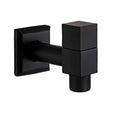 Wall-Mounted Faucet | Matte Black & Solid Brass | G1/2 Connection