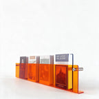 Wall-Mounted Magazine Rack | Clear Acrylic & Floating | Easy Installation