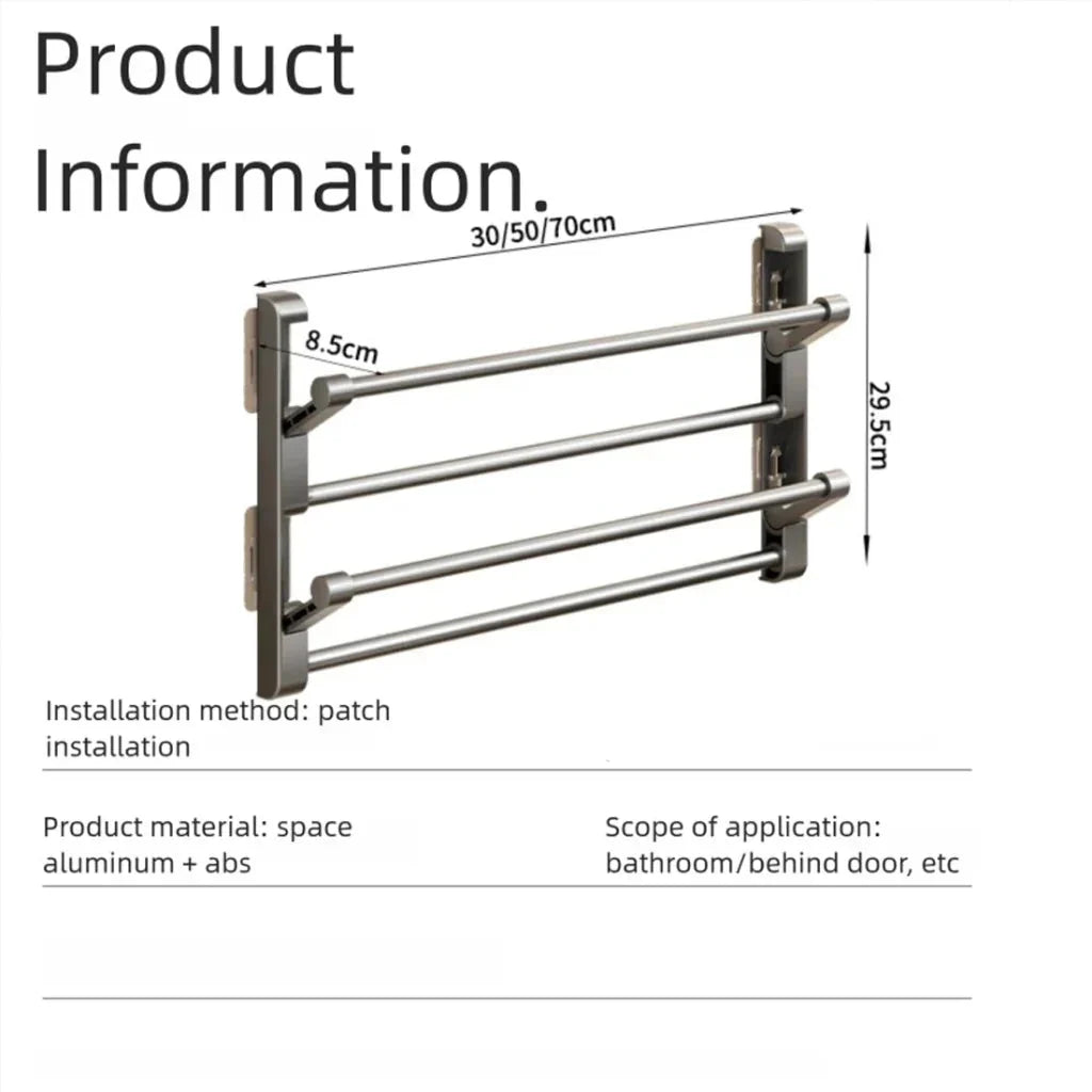 Wall-Mounted Shoe Rack | Integrated Drainage & Easy-Care Plastic