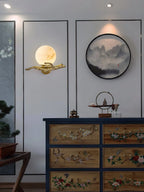 Wall Sconce | Alabaster Shade & Brass Body | Ø 30 cm