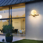 Wall Sconce | Alabaster Shade & Brass Body | Ø 30 cm