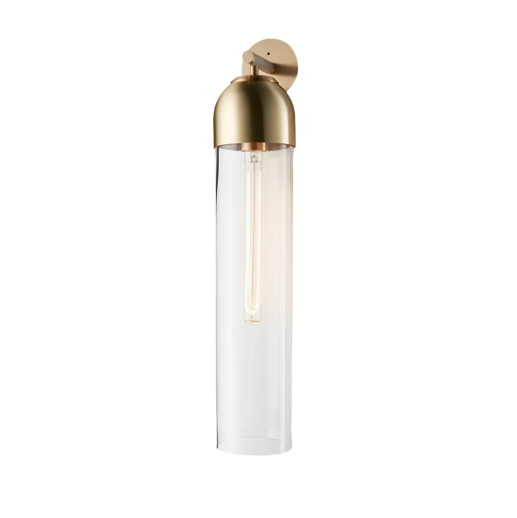 Wall Sconce | Art Glass & Metal | 10 x 48 cm