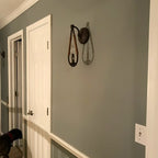 Wall Sconce | Black Iron & Hemp Rope | 33 cm Height