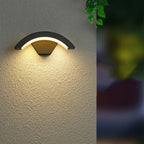 Wall Sconce | Black Metal & Acrylic Warm White LED Bulb Included | IP65