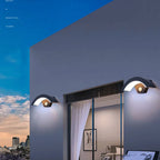 Wall Sconce | Black Metal & Acrylic Warm White LED Bulb Included | IP65