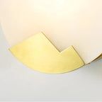 Wall Sconce | Brass & Alabaster | Soft Ambient Glow