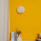 Wall Sconce | Brass & Alabaster | Soft Ambient Glow