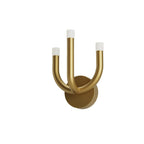 Wall Sconce | Brass Body & Perspex Shade | Integrated LED