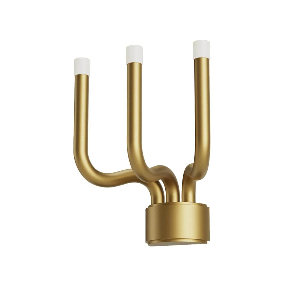 Wall Sconce | Brass Body & Perspex Shade | Integrated LED