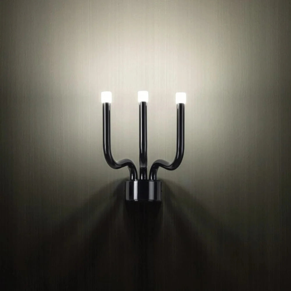 Wall Sconce | Brass Body & Perspex Shade | Integrated LED