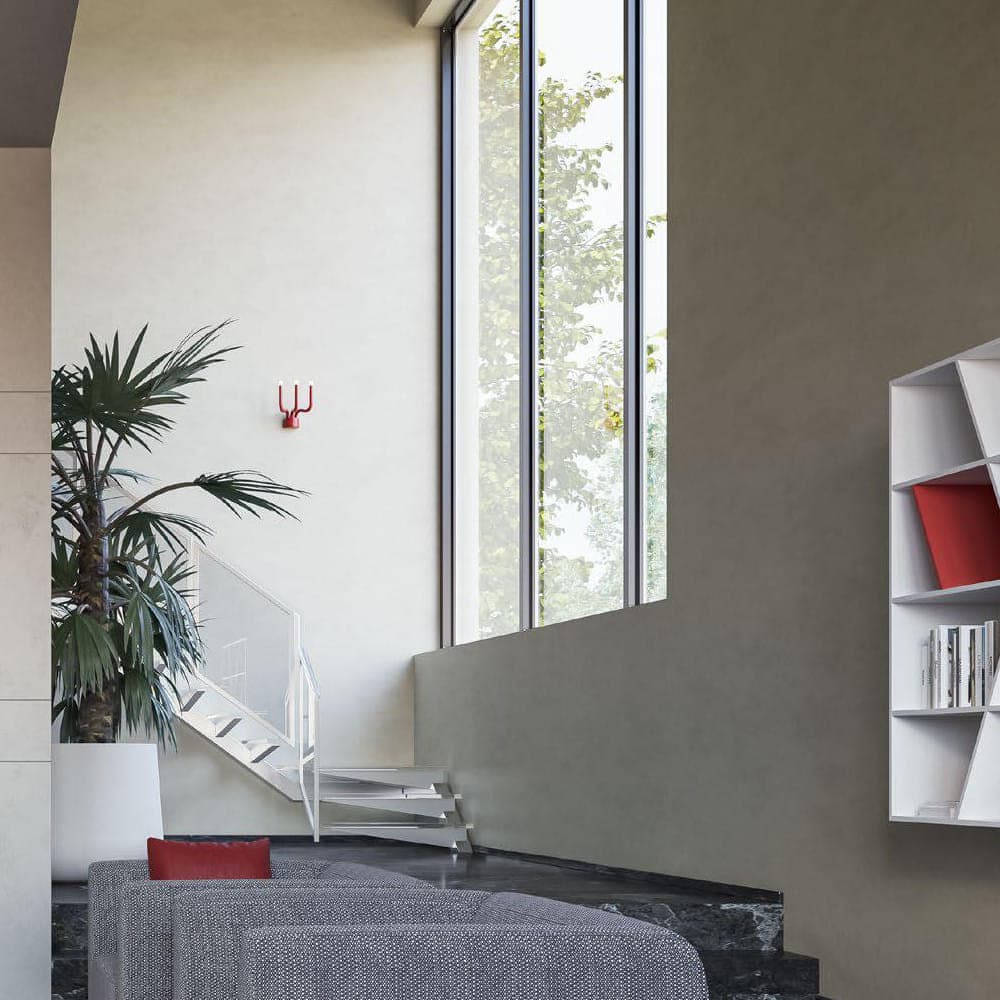 Wall Sconce | Brass Body & Perspex Shade | Integrated LED