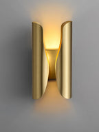 Wall Sconce | Brushed Brass & Aged Black | E27 Bulb Compatible