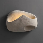 Wall Sconce | Cement Hollow Sculptural & E14 Socket | Multiple Sizes